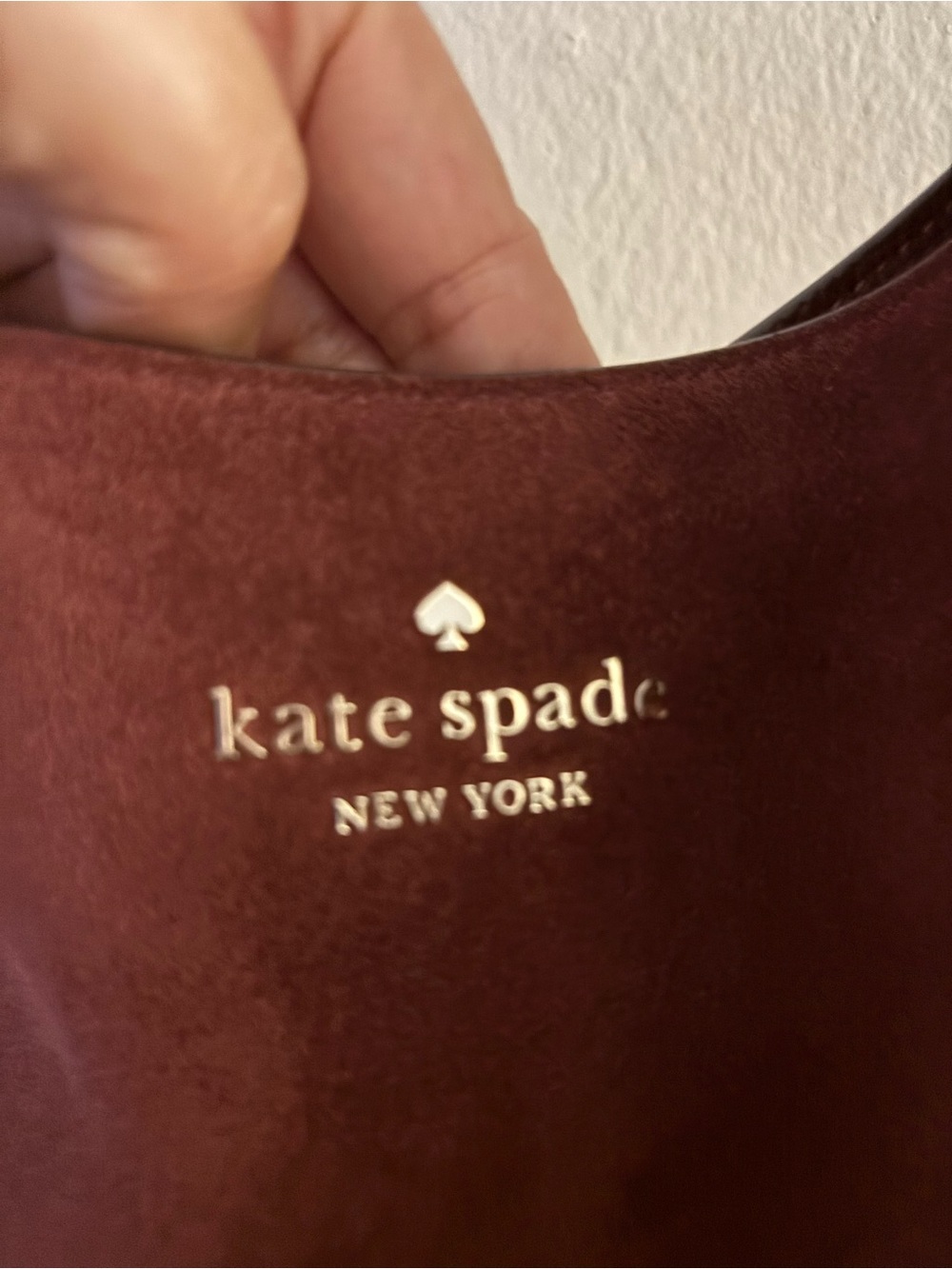 Kate Spade Suede Shoulder Bag - Picture 4 of 5